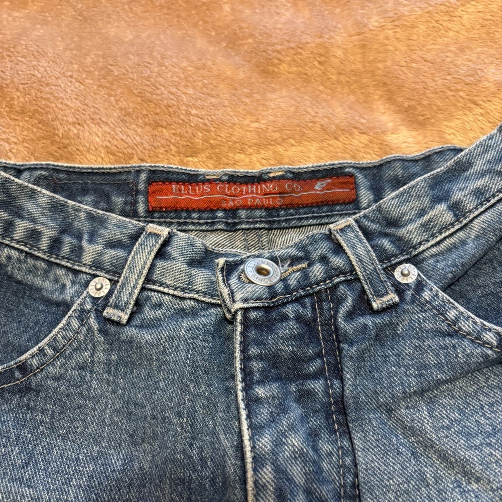 Ellus High Rise Jean Shorts - Picture 2 of 9